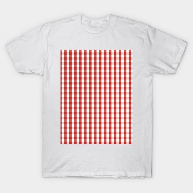 Southern Red Gingham T-Shirt by PSCSCo